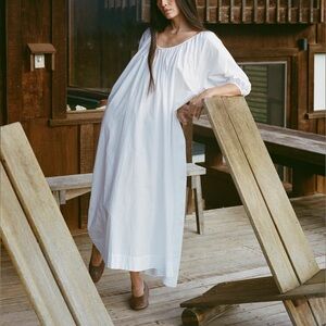 OZMA White Maxi Dress